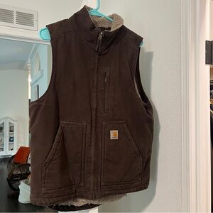 Carhartt Men’s Fleece Lined Vest - Small